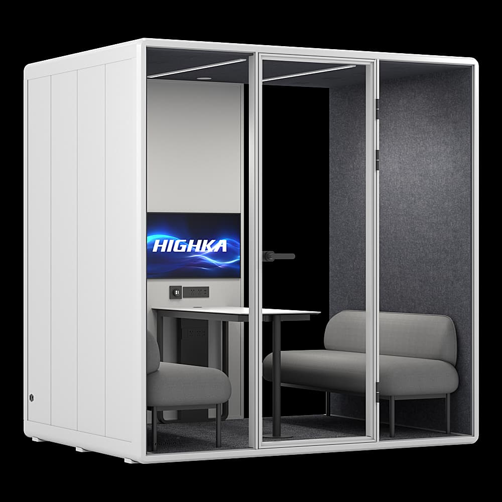 Slope Pod L -- up to 4-person meeting pod