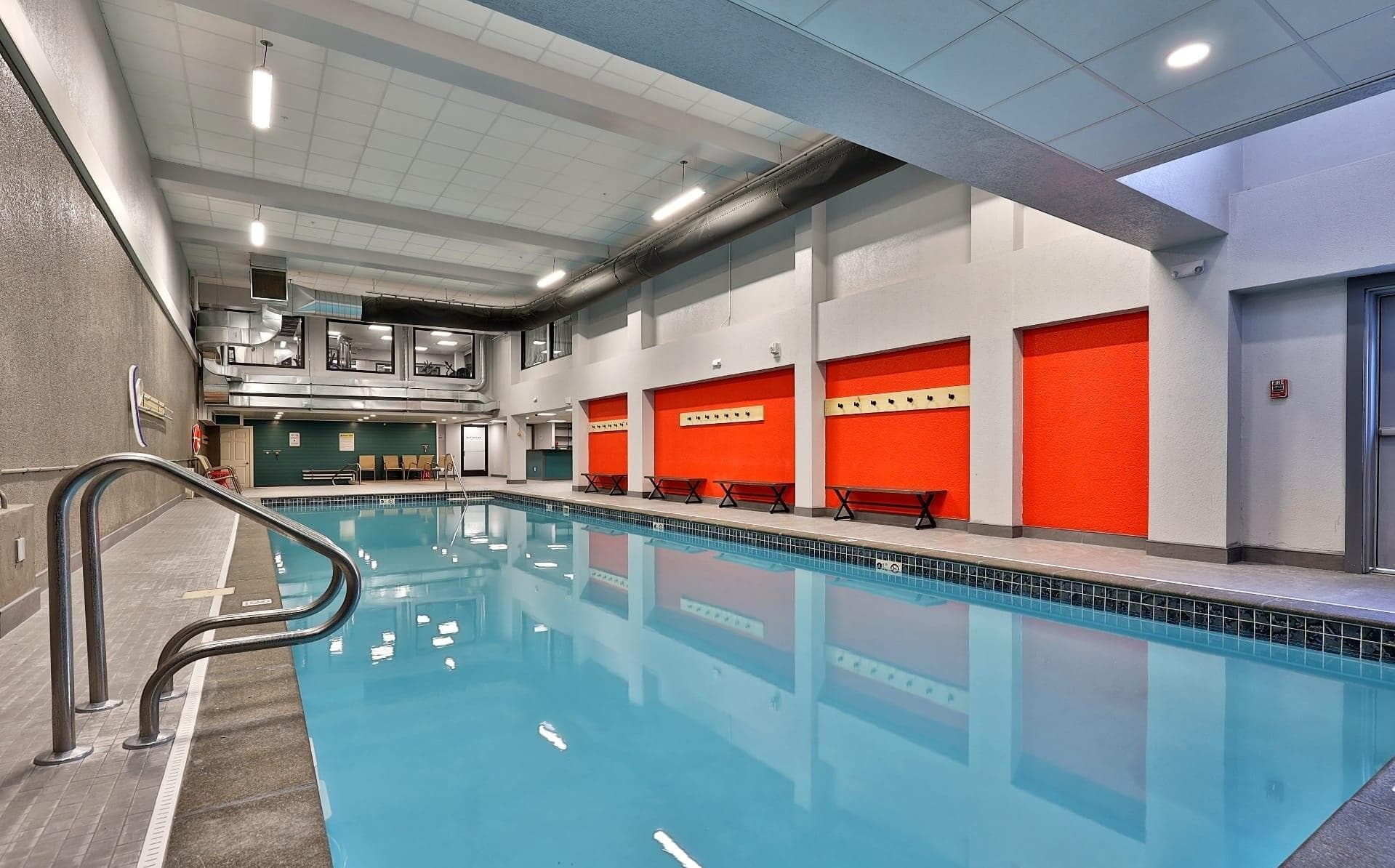 Indoor heated pool at Mountain Green Resort