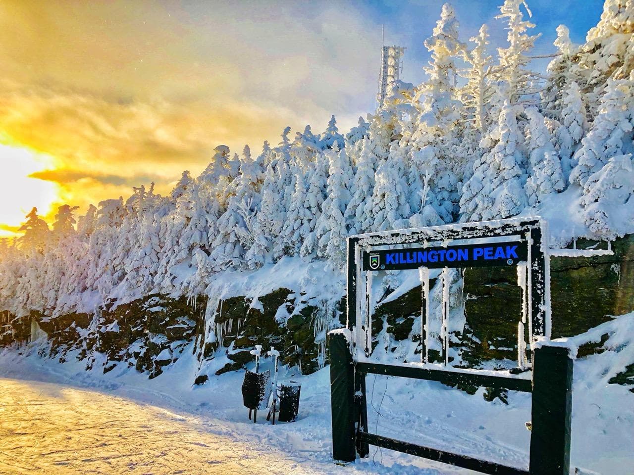 Winter mountain activities and skiing at Killington VT
